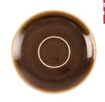 OLYMPIA KILN BARK SAUCER 140mm (BOX OF 6)