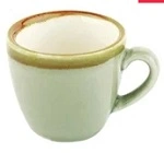 OLYMPIA KILN MOSS ESPRESSO CUPS 85ml (BOX OF 6)