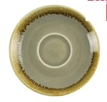 OLYMPIA KILN MOSS ESPRESSO SAUCER 115mm (PACK OF 6)