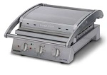 ROBAND CONTACT GRILL SMOOTH PLATES, 6 SLICE