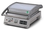 ROBAND CONTACT GRILL SMOOTH PLATES, 6 SLICE WITH TIMER