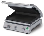 ROBAND CONTACT GRILL TEFLON SMOOTH PLATES 8 SLICE