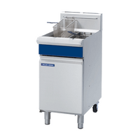 BLUE SEAL VEE RAY TWIN PAN GAS FRYER 26 LITRE
