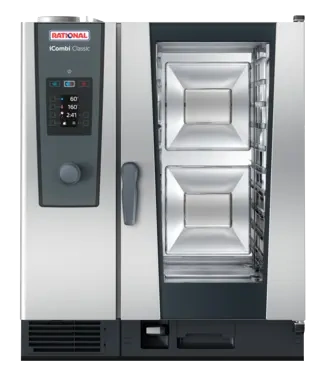 RATIONAL iCombi Classic 10 Tray Natural Gas Combi Oven ICC101G-NG