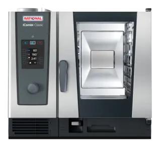 RATIONAL iCombi Classic 6 Tray Natural Gas Combi Oven ICC61G-NG