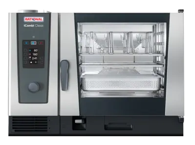 RATIONAL iCombi Classic 6 x 2/1 GN Natural Gas Combi Oven ICC62G-NG