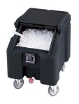 CAMBRO ICE CADDY 46kg CAPACITY SLIDING LID BLACK