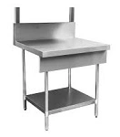 TRUEHEAT 900mm S/ST SALAMANDER STAND WITH BENCH, 