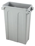 JIWINS VENTED CHANNEL BIN  GREY 76 LITRE POLYETHYLENE