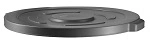 JIWINS ROUND LID GREY POLYETHYLENE