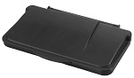 JIWINS HINGED LID FOR VENTED BIN JW-CR76V, BLACK