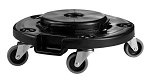 JIWINS ROUND DOLLY BLACK POLYETHYLENE