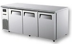 TURBO AIR UNDERCOUNTER 3 DOOR FREEZER W/S/ST TOP 538LTR