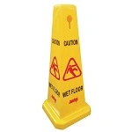 JANTEX WARNING CONE - CAUTION WET FLOOR