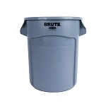 RUBBERMAID ROUND BRUTE CONTAINER GREY 75 LITRE