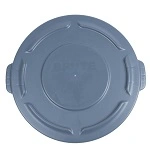 RUBBERMAID ROUND BRUTE LID GREY 75 LITRE