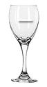 LIBBEY TEARDROP WINE GLASS W/ PLIMSOLL LINE, 251ml