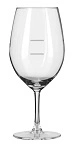 LIBBEY CUVEE RED WINE GLASS 530ml W/DOUBLE POUR LINE