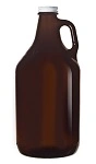 LIBBEY AMBER GROWLER W/ LID 1893ml
