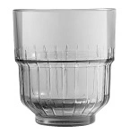 LIBBEY LINQ SMOKE STACKABLE ROCKS GLASS 266ml