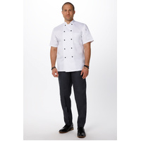 CHEF WORKS MACQUARIE S/S JACKET WHITE XS
