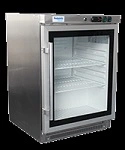 EXQUISITE UNDERBENCH SINGLE GLASS DOOR FRIDGE 140LTR