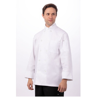 CHEF WORKS NECKERCHIEF WHITE 107cm x 56cm