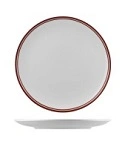 RAK NANO CRU COUPE PLATE 240mm WITH DOUBLE PRINTED LINE RED
