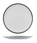 RAK NANO CRU COUPE PLATE 270mm WITH DOUBLE PRINTED LINE BLACK