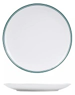 RAK NANO ROUND COUPE PLATE GREEN 290mmØ