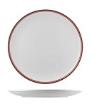 RAK NANO CRU COUPE PLATE 310mm WITH DOUBLE PRINTED LINE RED