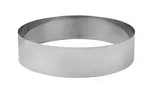 PUJADAS TART RING 18/10 S/ST 80mmØ x 45mm