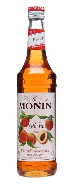 MONIN NON-ALCOHOLIC SYRUP, 700ml, PEACH