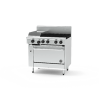 GOLDSTEIN 4 BURNER GAS RANGE W/ 305mm GRIDDLE