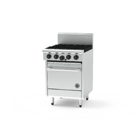 GOLDSTEIN 4 BURNER GAS OVEN RANGE W/ FLAME FAILURE