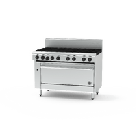 GOLDSTEIN 8 BURNER LARGE 40 GAS OVEN RANGE"