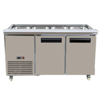 THERMASTER S/ST 2 DOOR PREPARATION FRIDGE 