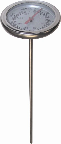 HLP PIZZA OVEN THERMOMETER 0 - 400ºC 47mm DIAL
