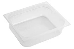 GASTRONORM PAN POLYPROPYLENE 1/2 SIZE 100mmD