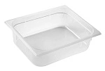 GASTRONORM PAN POLYPROPYLENE 1/2 SIZE 150mmD