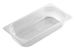 GASTRONORM PAN POLYPROPYLENE 1/3 SIZE 65mmD