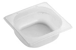 GASTRONORM PAN POLYPROPYLENE 1/6 SIZE 65mmD