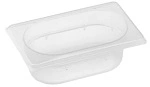GASTRONORM PAN POLYPROPYLENE 1/9 SIZE 65mmD