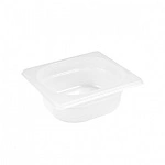 POLYPROP 1/6 SIZE 100mm GASTRONORM CONTAINER CLEAR