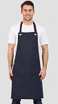 PRO CHEF CANTINE BIB APRON 70cm x 86cm NAVY