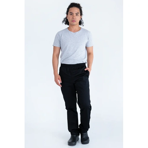 Prochef Black Drawstring Chef Pants