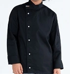 PRO CHEF MODERN TUNIC TOP L/S BLACK LG