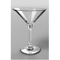 POLYSAFE MARTINI COCKTAIL GLASS 200ml