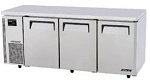 TURBO AIR UNDERCOUNTER 3 DOOR FRIDGE W/S/ST TOP