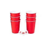 REDDS CUP PONG PACK WITH 3 PING PONG BALLS 425ml 